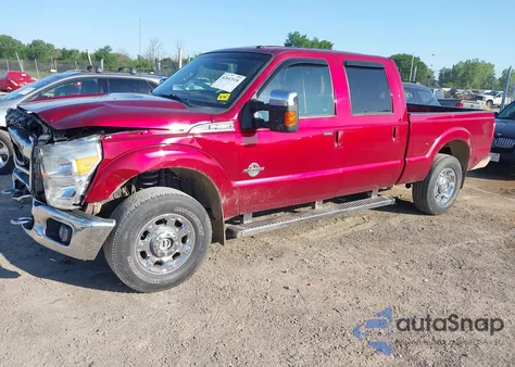 2016 Ford F-250 Lariat from USA, damaged, VIN 1FT7W2BT7GEB68442